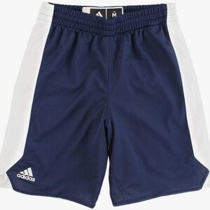 adidas Shorts Youth Active Shorts Size L, Color: Navy/White